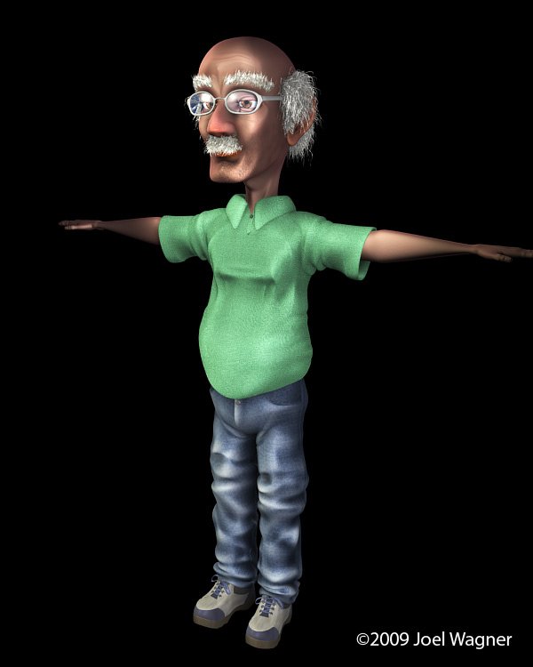 3D character